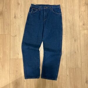 Indigo Blue Straight Jeans Classic Fit